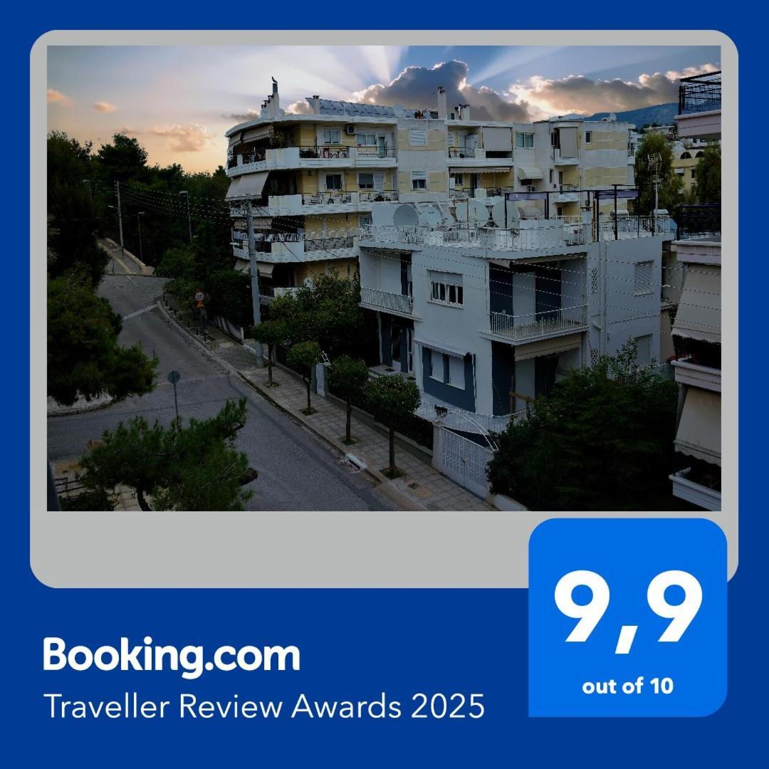 Zefyros Super Cool Apartments Next To Alimos Riviera Athen Eksteriør bilde